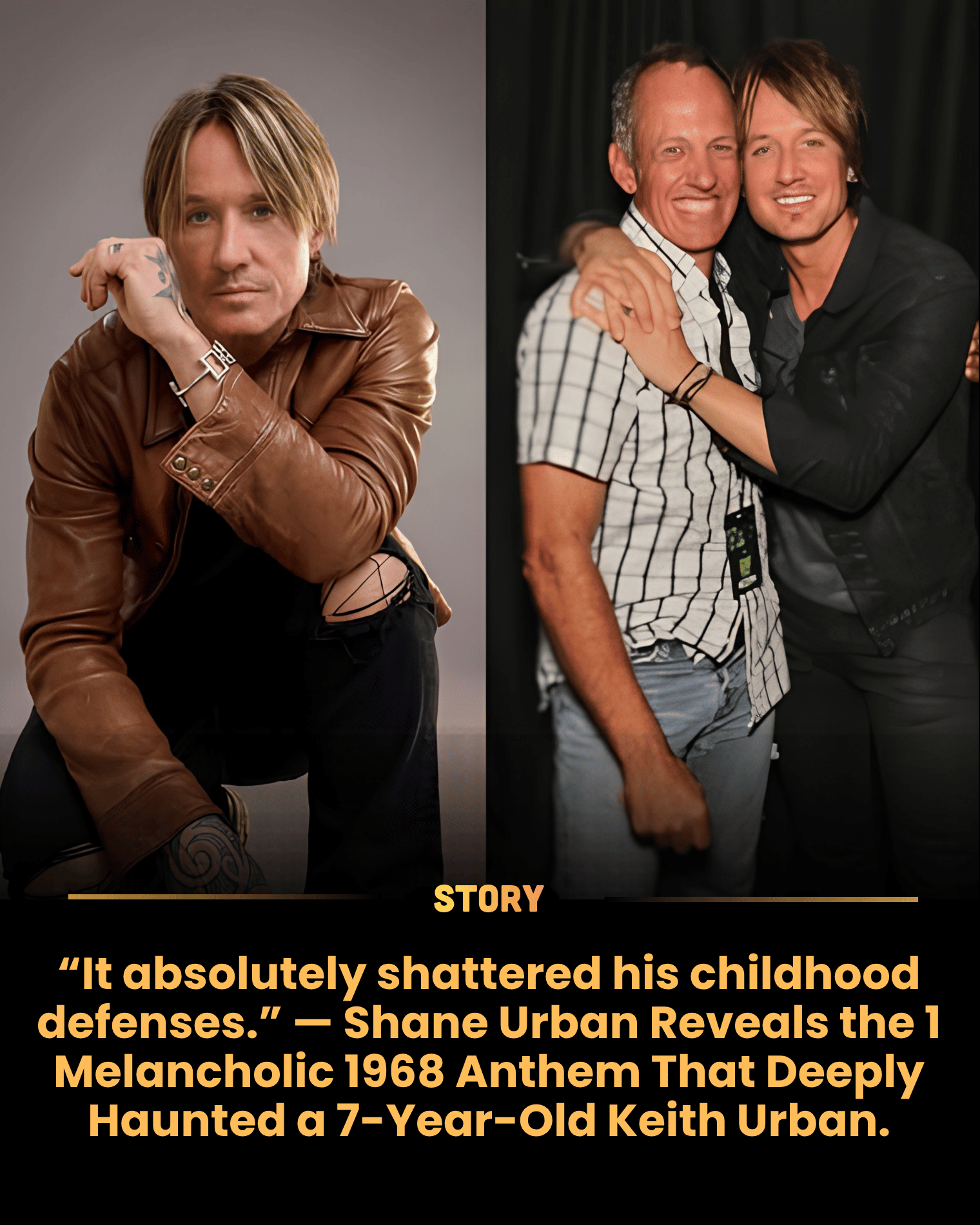 “It absolutely shattered his childhood defenses.” — Shane Urban Reveals the 1 Melancholic 1968 Anthem That Deeply Haunted a 7-Year-Old Keith Urban.