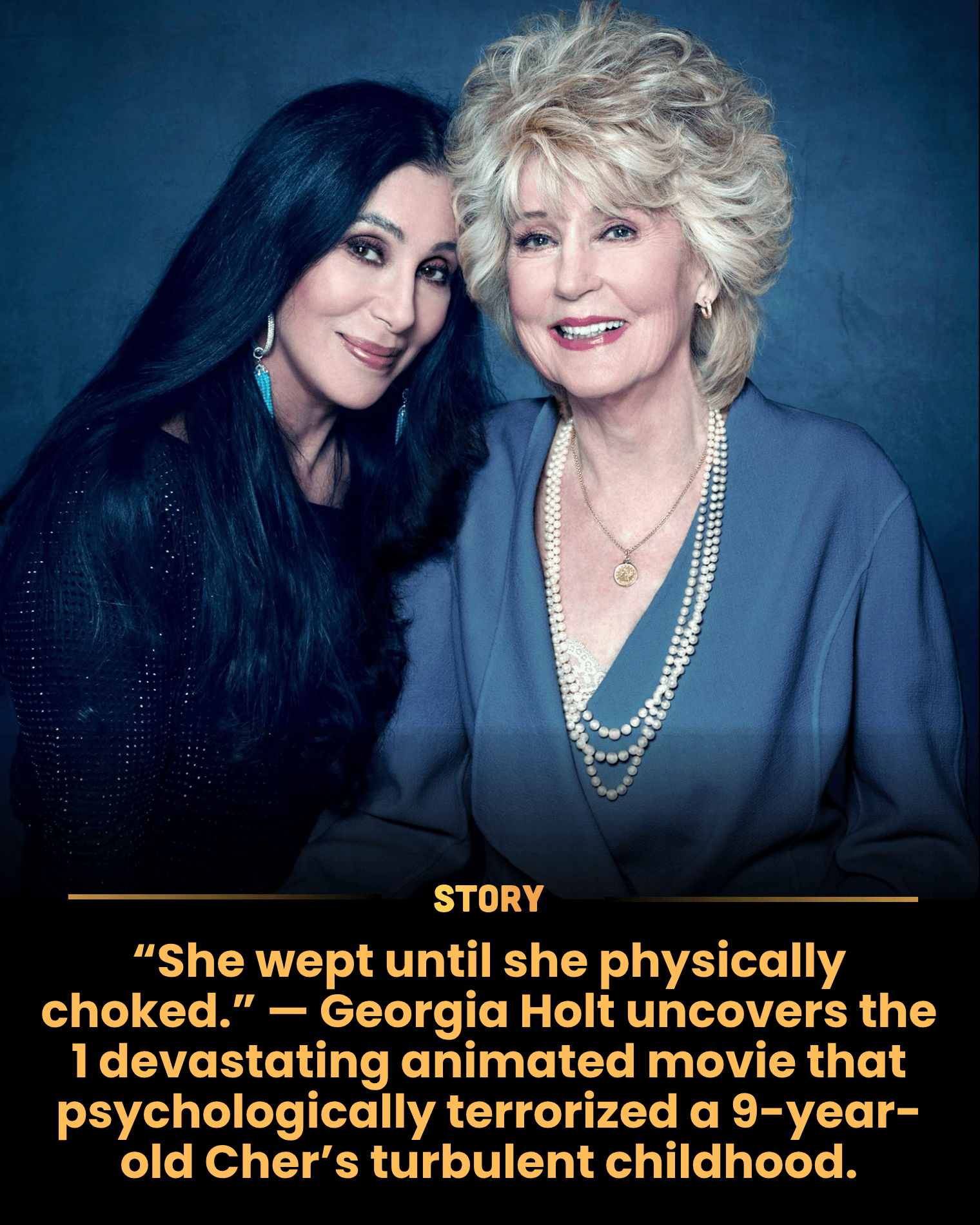 “She wept until she physically choked.” — Georgia Holt uncovers the 1 devastating animated movie that psychologically terrorized a 9-year-old Cher’s turbulent childhood.