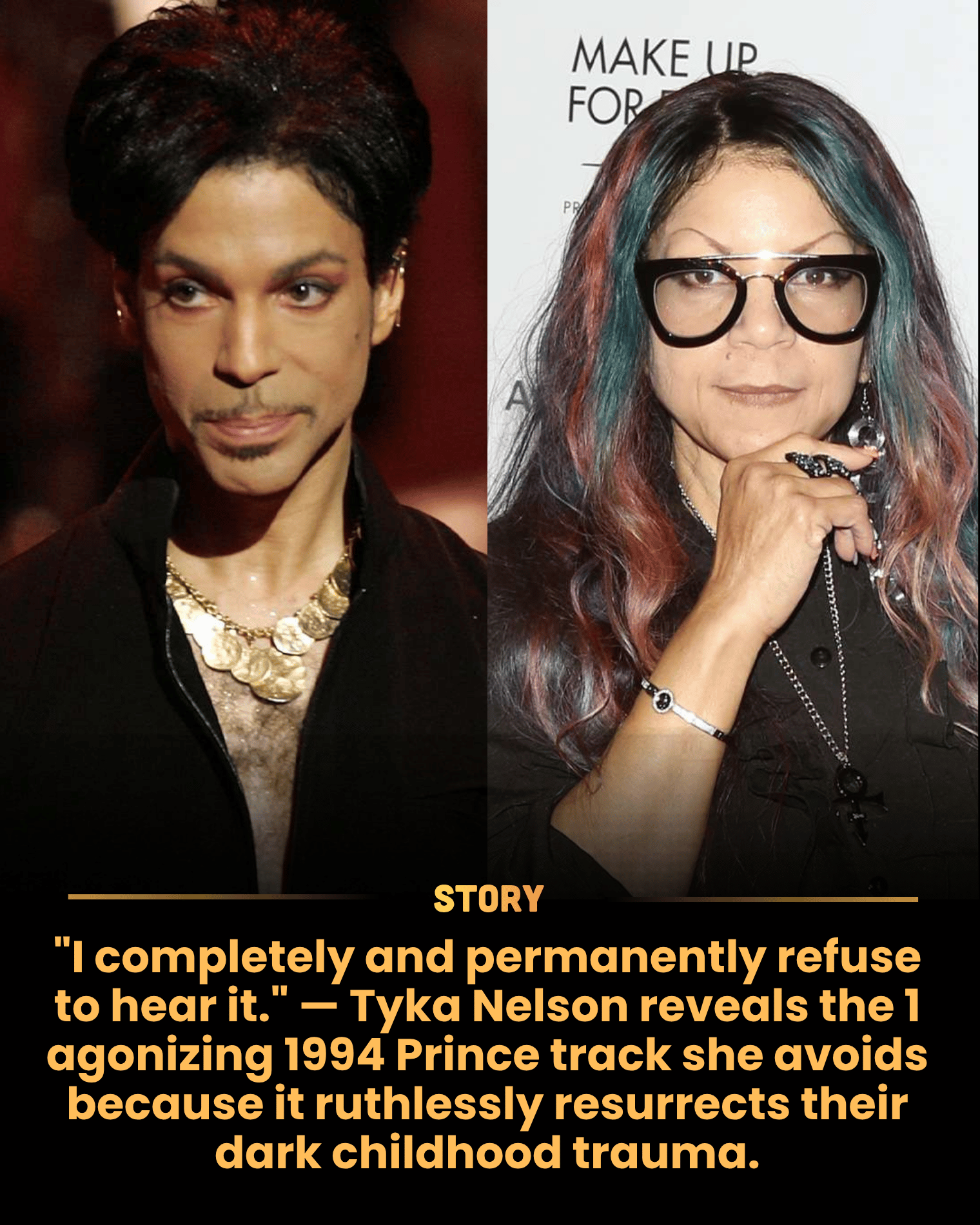 “I completely and permanently refuse to hear it.” — Tyka Nelson reveals the 1 agonizing 1994 Prince track she avoids because it ruthlessly resurrects their dark childhood trauma.