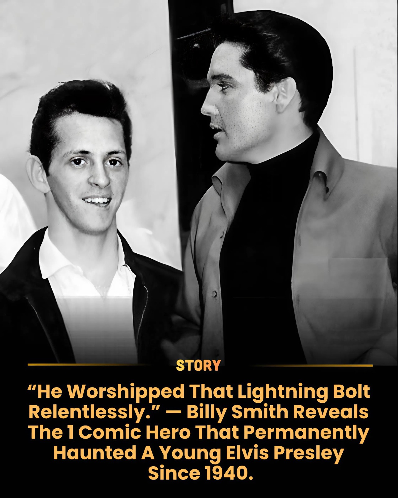 “He Worshipped That Lightning Bolt Relentlessly.” — Billy Smith Reveals The 1 Comic Hero That Permanently Haunted A Young Elvis Presley Since 1940.