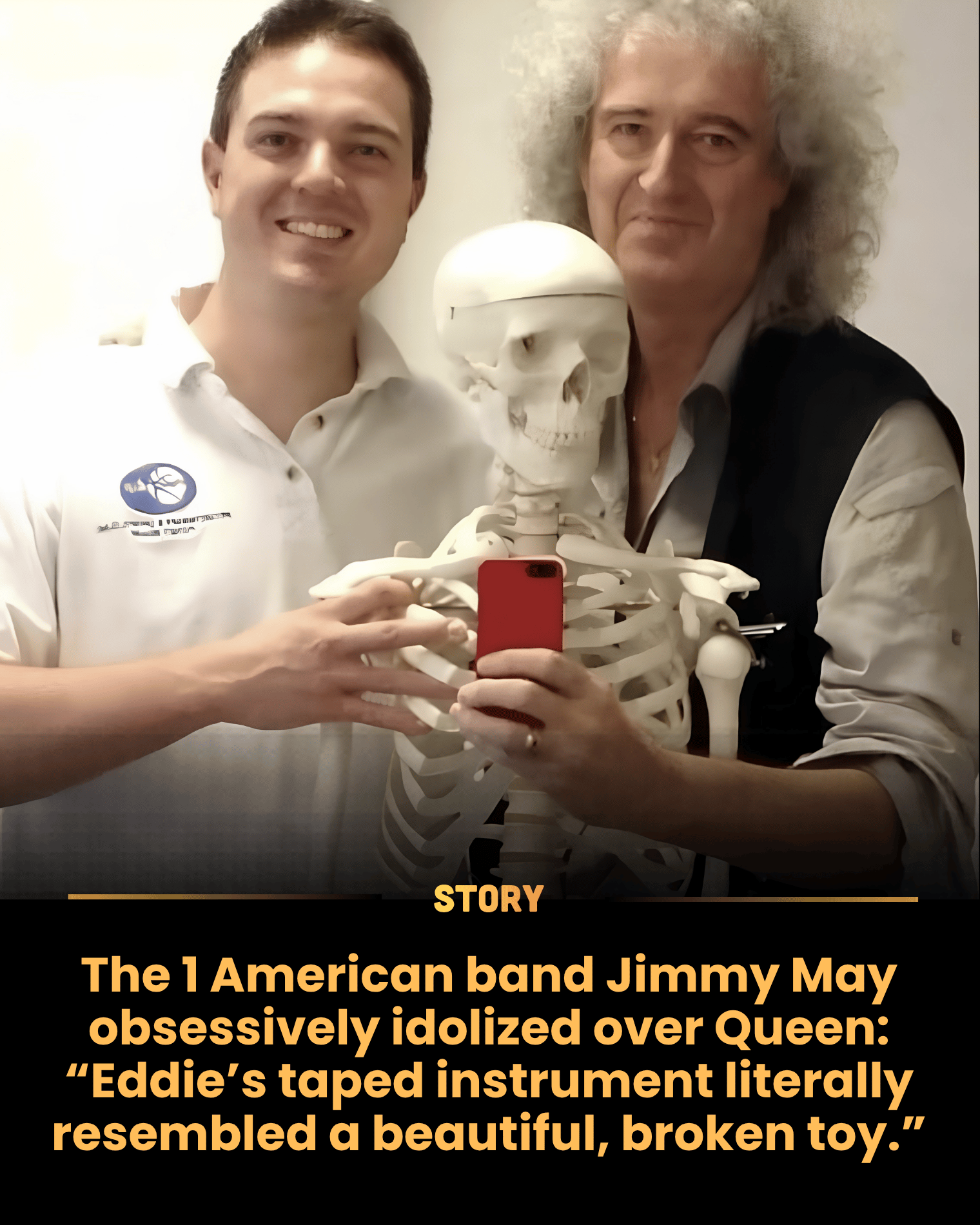 The 1 American band Jimmy May obsessively idolized over Queen: “Eddie’s taped instrument literally resembled a beautiful, broken toy.”
