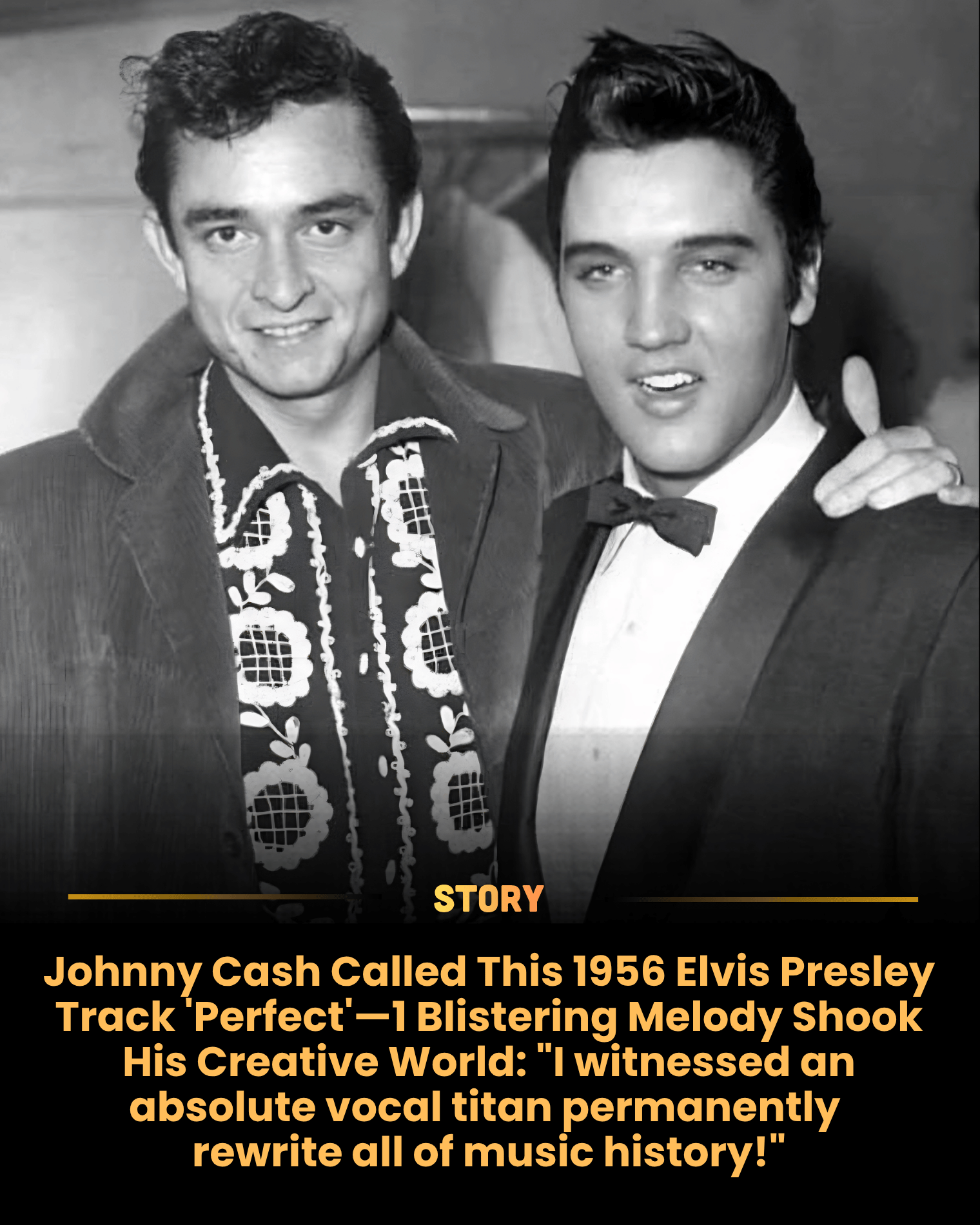Johnny Cash Called This 1956 Elvis Presley Track ‘Perfect’—1 Blistering Melody Shook His Creative World: “I witnessed an absolute vocal titan permanently rewrite all of music history!”