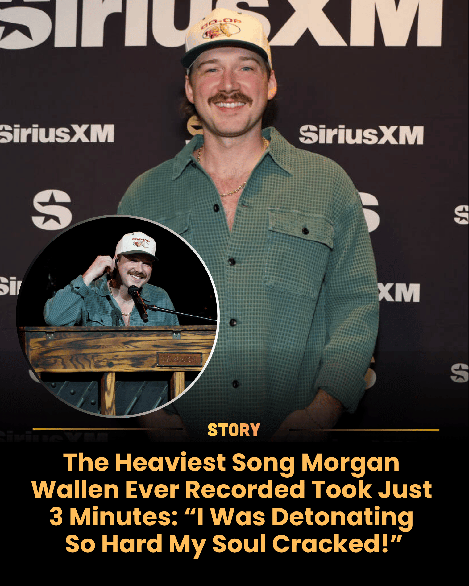 The Heaviest Song Morgan Wallen Ever Recorded Took Just 3 Minutes: “I Was Detonating So Hard My Soul Cracked!”