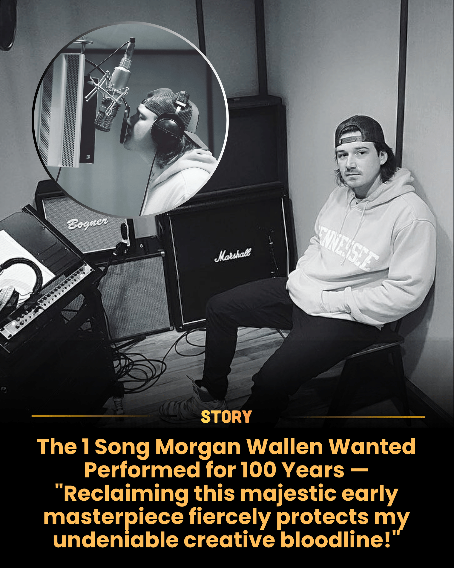 The 1 Song Morgan Wallen Wanted Performed for 100 Years — “Reclaiming this majestic early masterpiece fiercely protects my undeniable creative bloodline!”