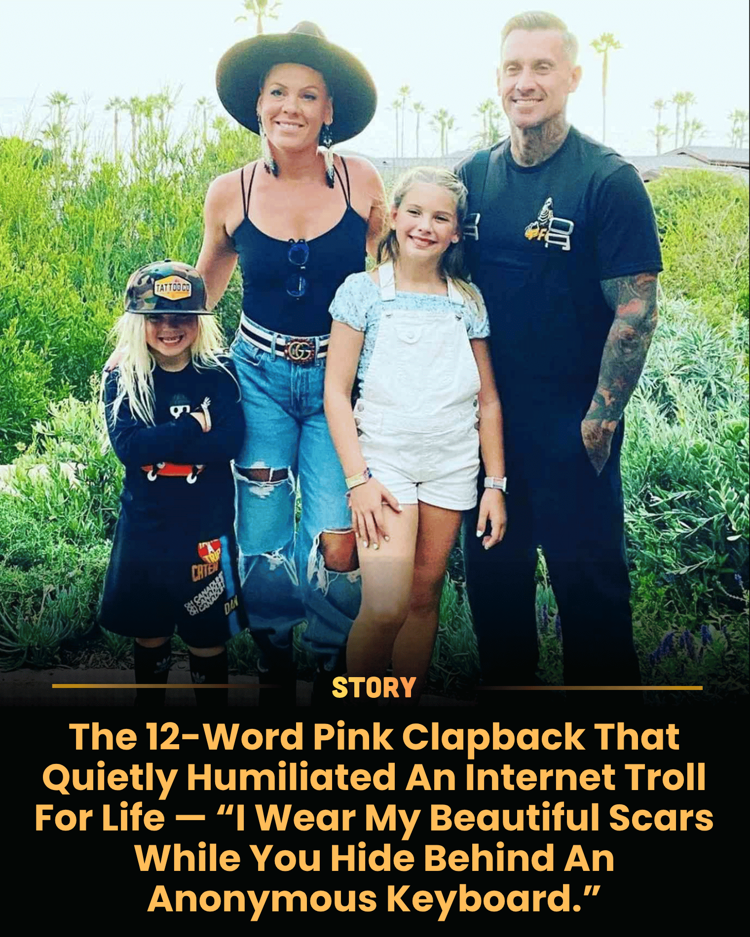 The 12-Word Pink Clapback That Quietly Humiliated An Internet Troll For Life — “I Wear My Beautiful Scars While You Hide Behind An Anonymous Keyboard.”