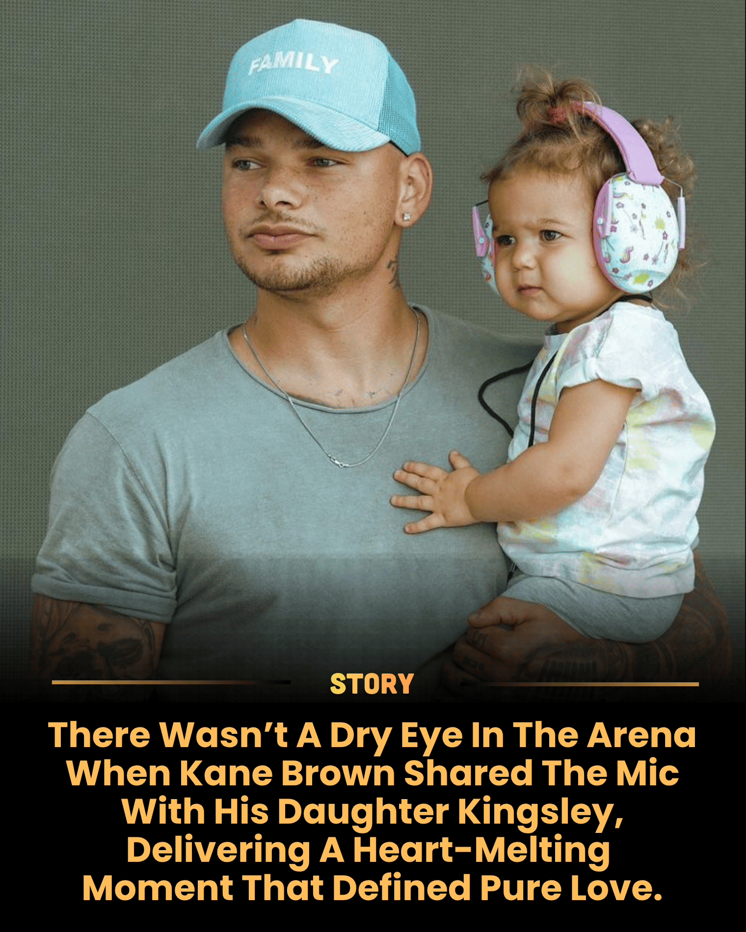 There Wasn’t A Dry Eye In The Arena When Kane Brown Shared The Mic With His Daughter Kingsley, Delivering A Heart-Melting Moment That Defined Pure Love.