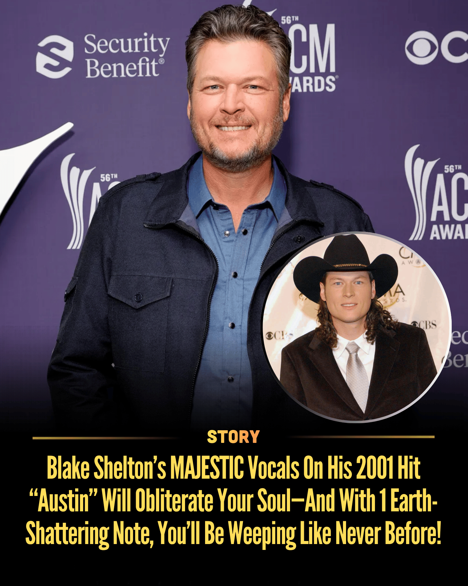 Blake Shelton’s MAJESTIC Vocals On His 2001 Hit “Austin” Will Obliterate Your Soul—And With 1 Earth-Shattering Note, You’ll Be Weeping Like Never Before!