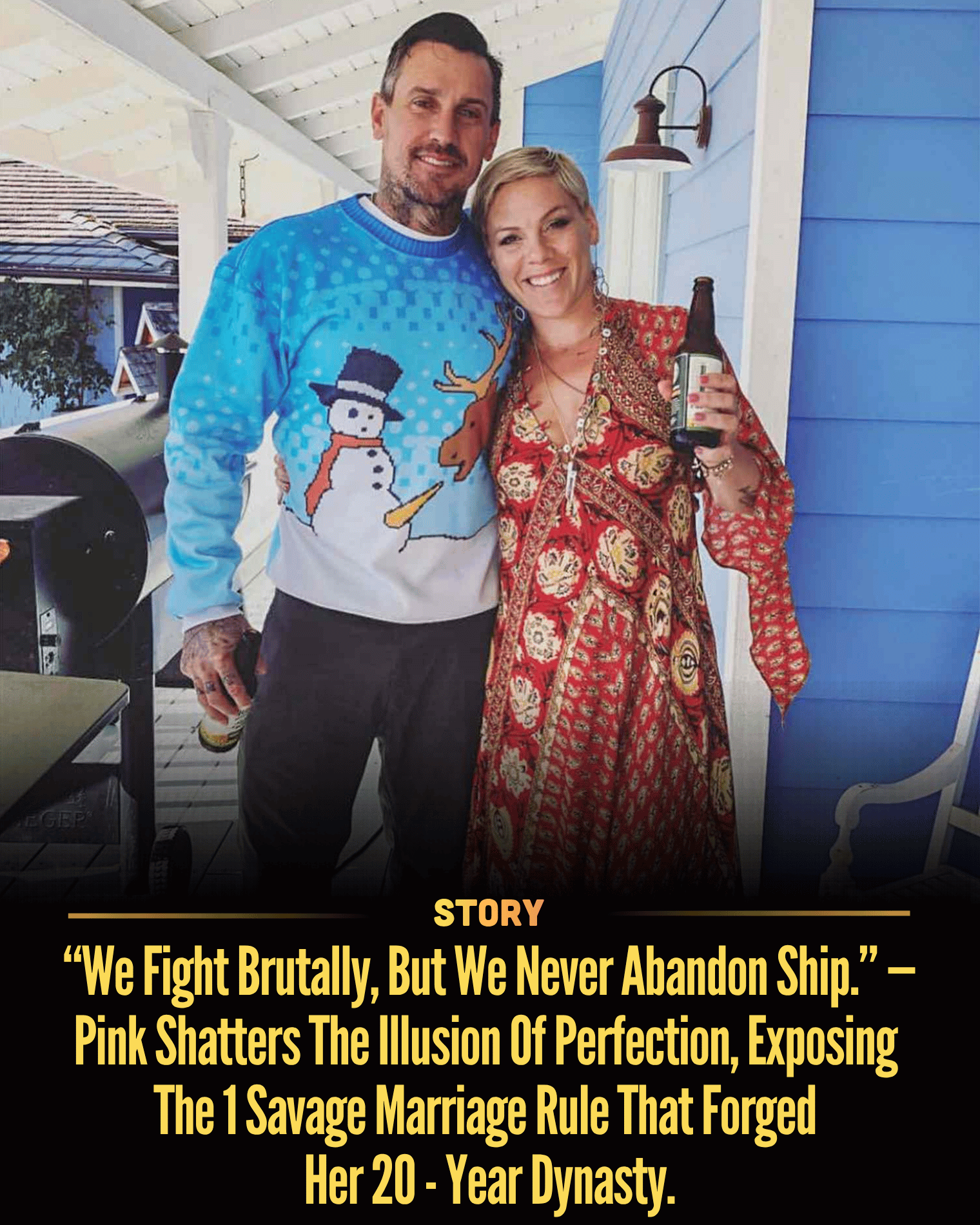 “We Fight Brutally, But We Never Abandon Ship.” — Pink Shatters The Illusion Of Perfection, Exposing The 1 Savage Marriage Rule That Forged Her 20-Year Dynasty.