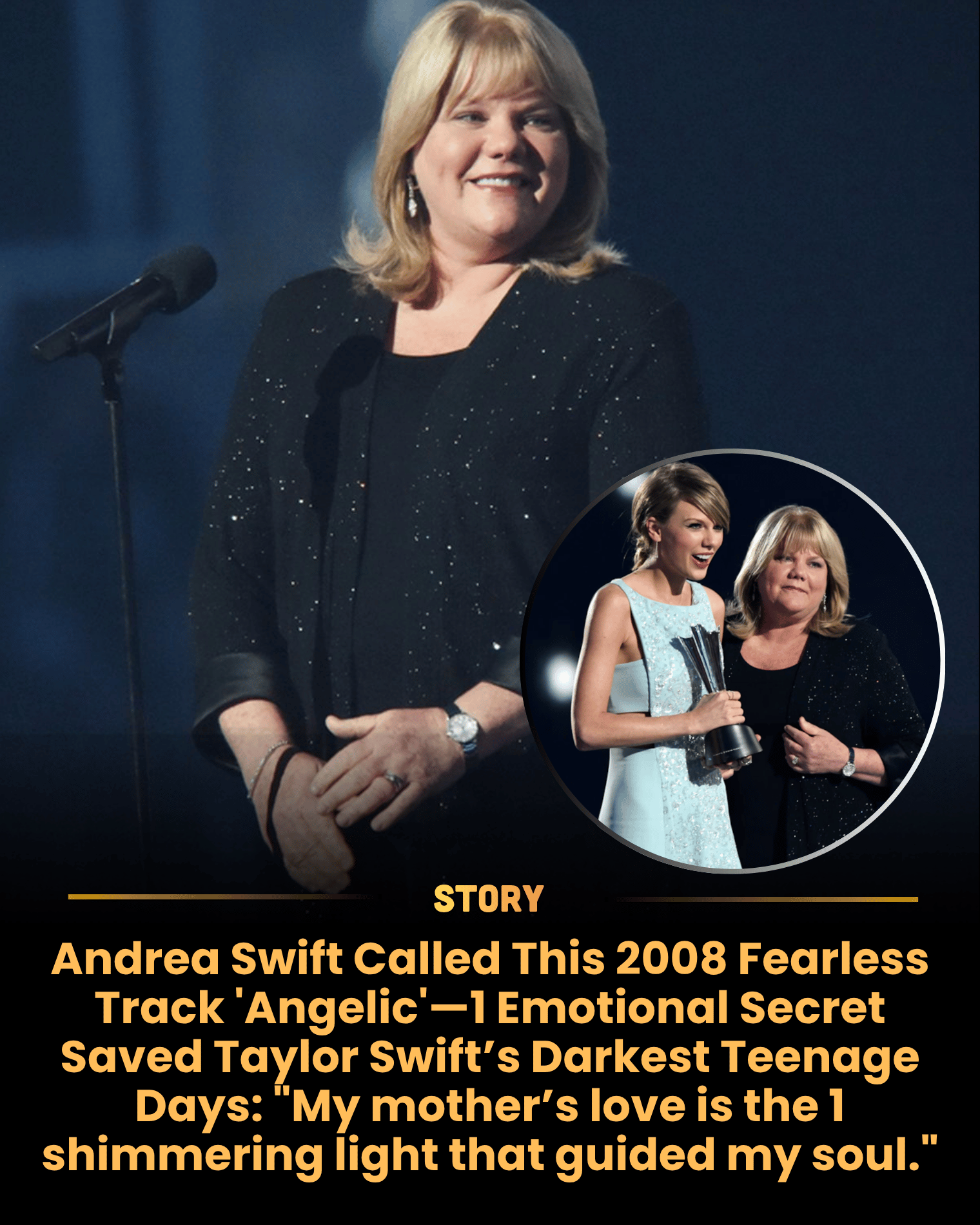 Andrea Swift Called This 2008 Fearless Track ‘Angelic’—1 Emotional Secret Saved Taylor Swift’s Darkest Teenage Days: “My mother’s love is the 1 shimmering light that guided my soul.”