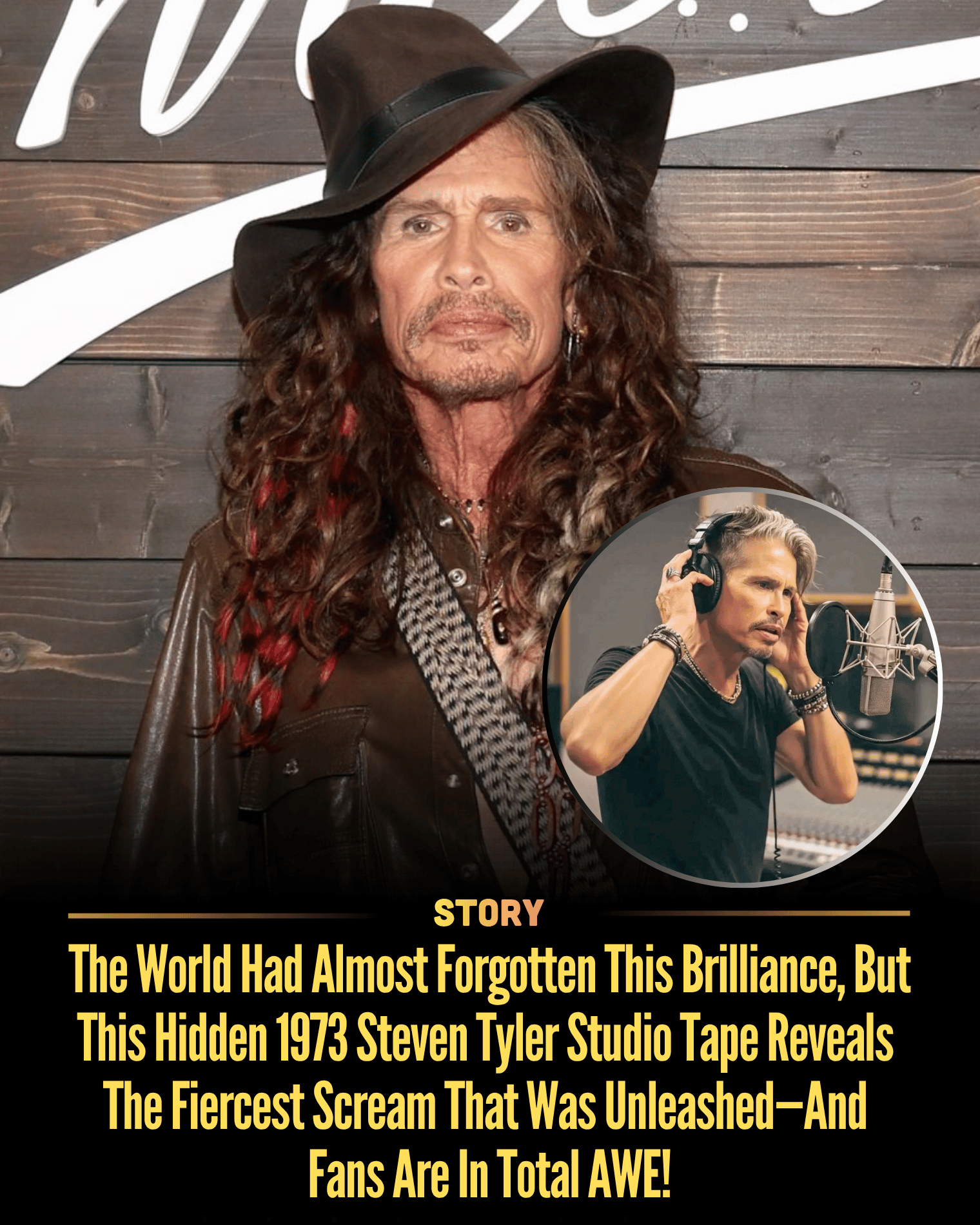 The World Had Almost Forgotten This Brilliance, But This Hidden 1973 Steven Tyler Studio Tape Reveals The Fiercest Scream That Was Unleashed—And Fans Are In Total AWE!